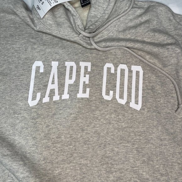 Forever 21 Unisex Cape Cod Graphic Hoodie – Gray Pullover Sweatshirt – Size S – - Picture 4 of 8